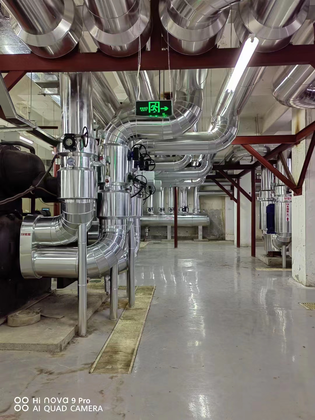 鍋爐房管道保溫